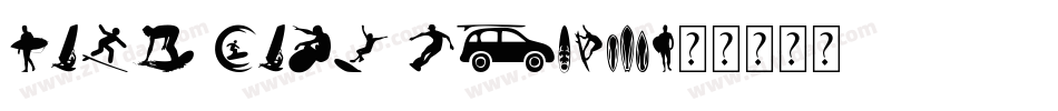 Surf Punx Heavy字体转换